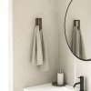 Andersen Furniture BATH Drewniany Wieszak Ścienny na Ręczniki / Ciemny Jesion